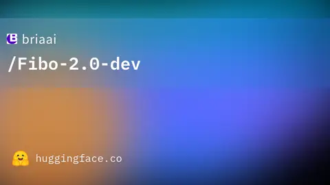 Fibo 2.0 Dev by Bria AI